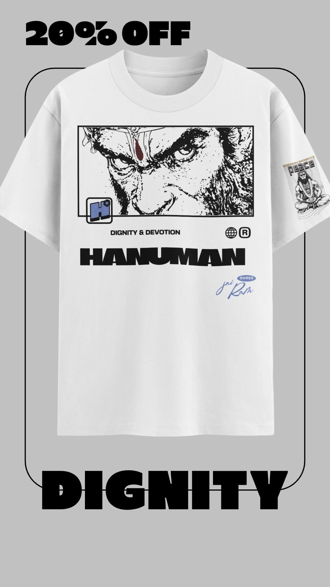 HANUMAN JI T-SHIRT